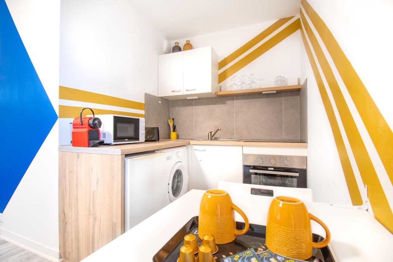 Charmant T2 Sur Ile De Nantes Avec Parking Et Balcon Exterior photo
